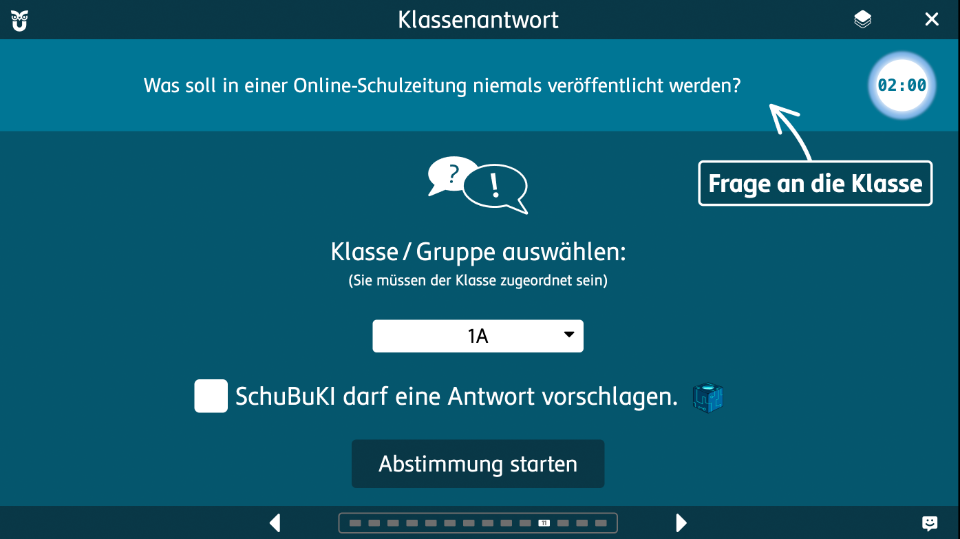 Die Klassenantwort