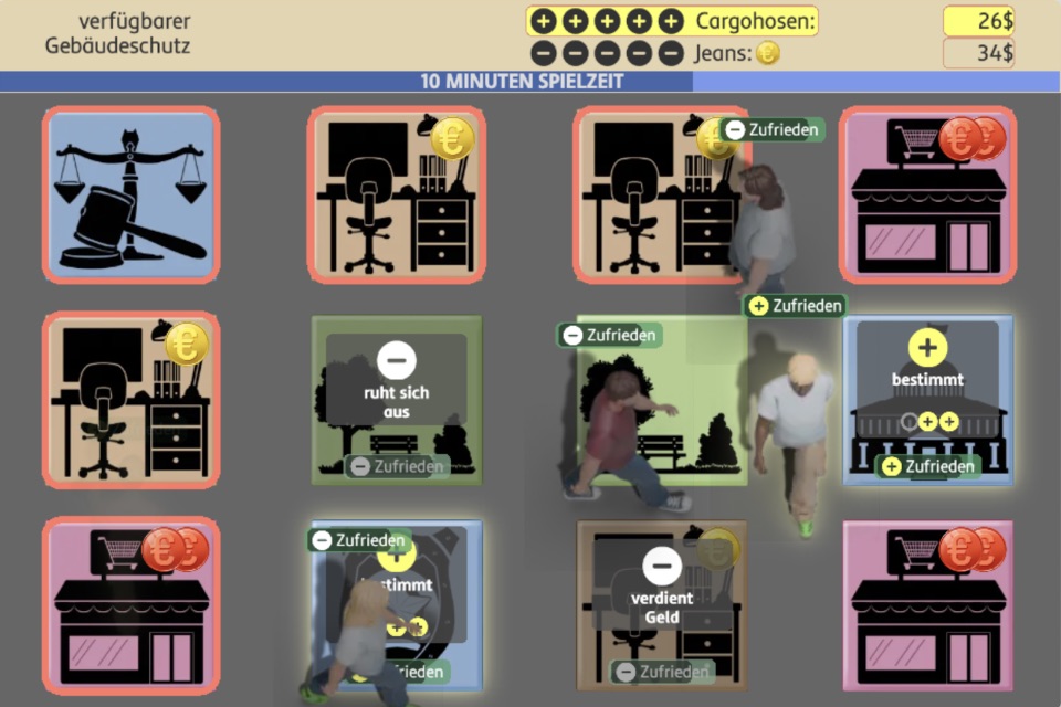 Screenshot: Mein Land Gebäudeschutz