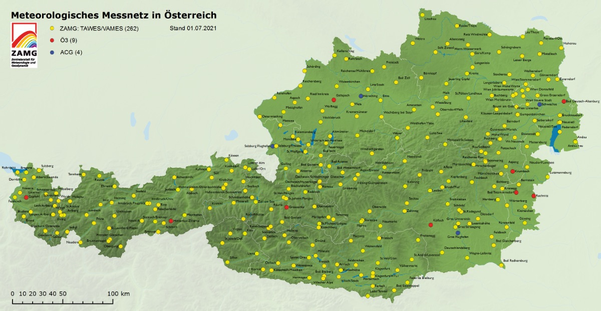 ZAMG-Wetterstationen