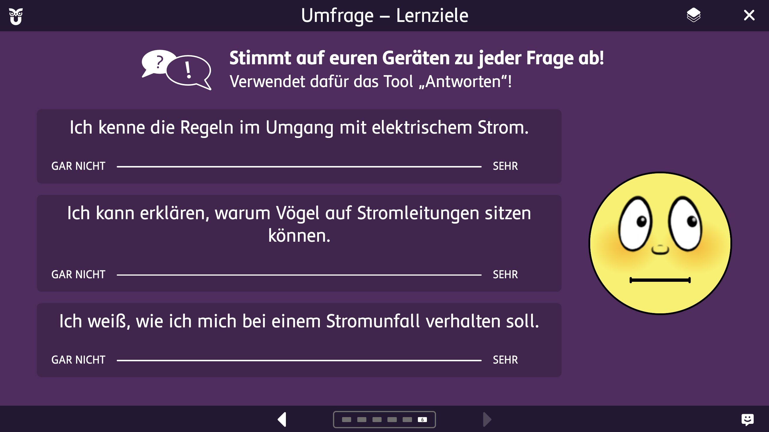 Screenshot der Lernziele Präsentationsfolie.