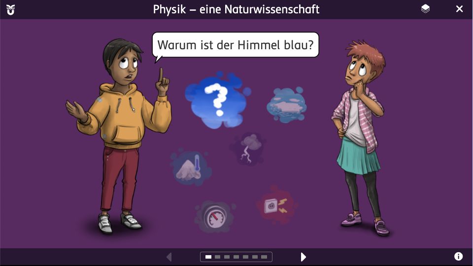 Das ist die erste Folie aus Physik